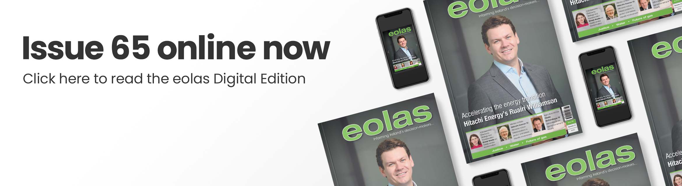 Issue 65 online now • Read the eolas Digital Edition